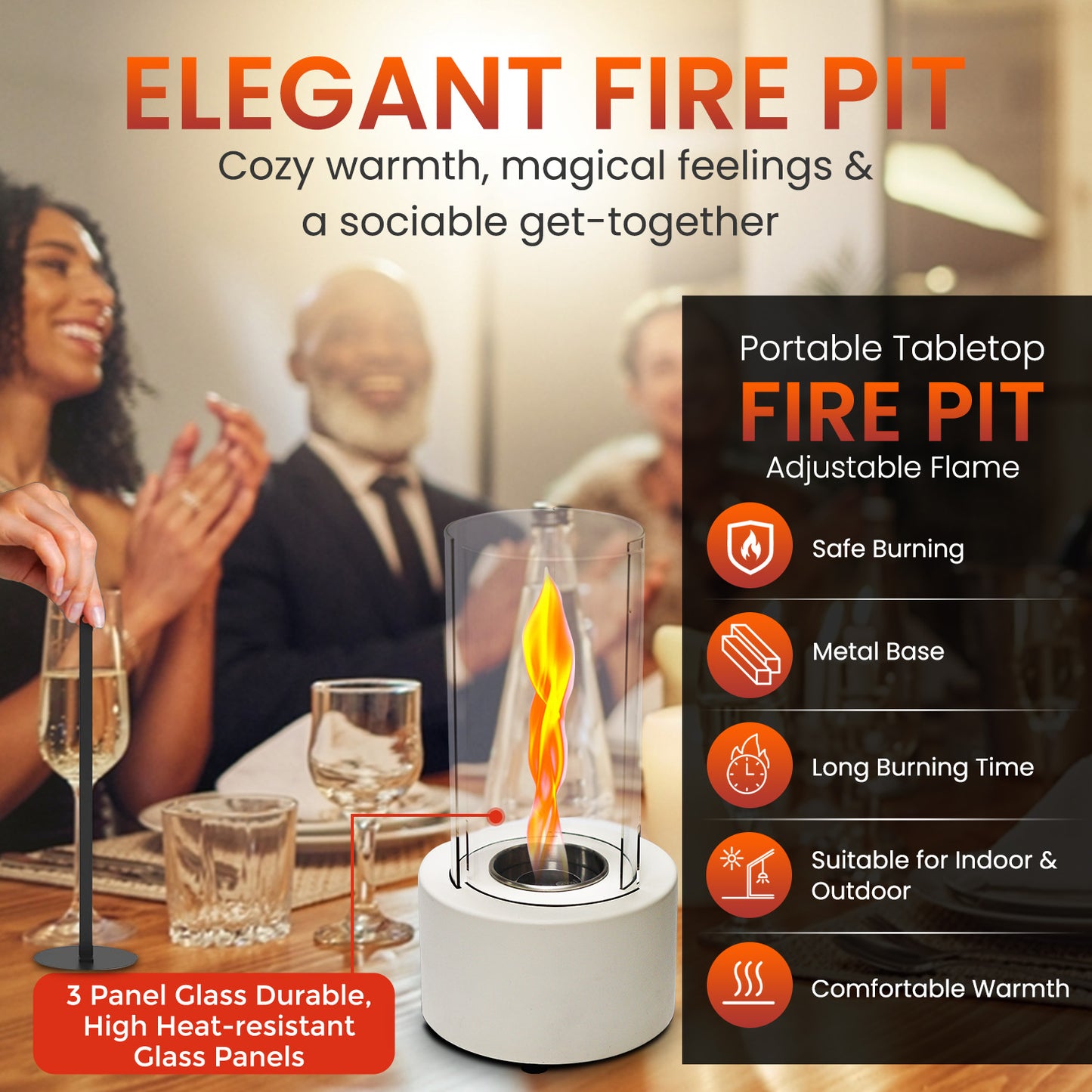 Tornado Table Fire Pits