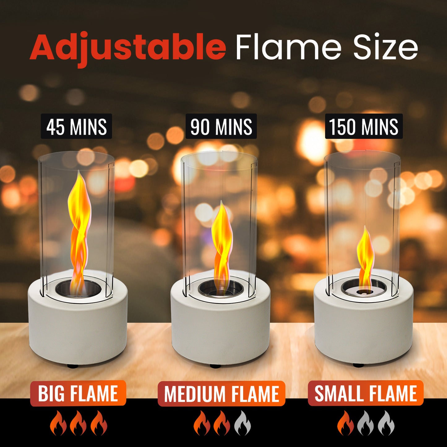 Tornado Table Fire Pits