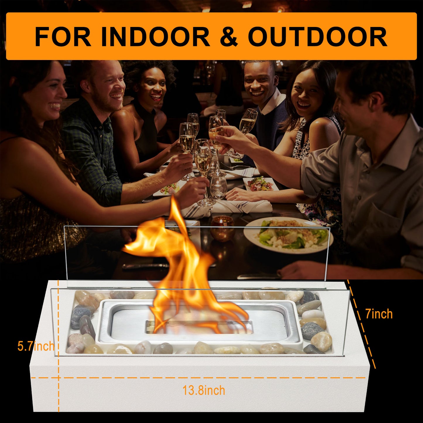 S'Mores Maker Kit with 4pcs of Roasting Sticks