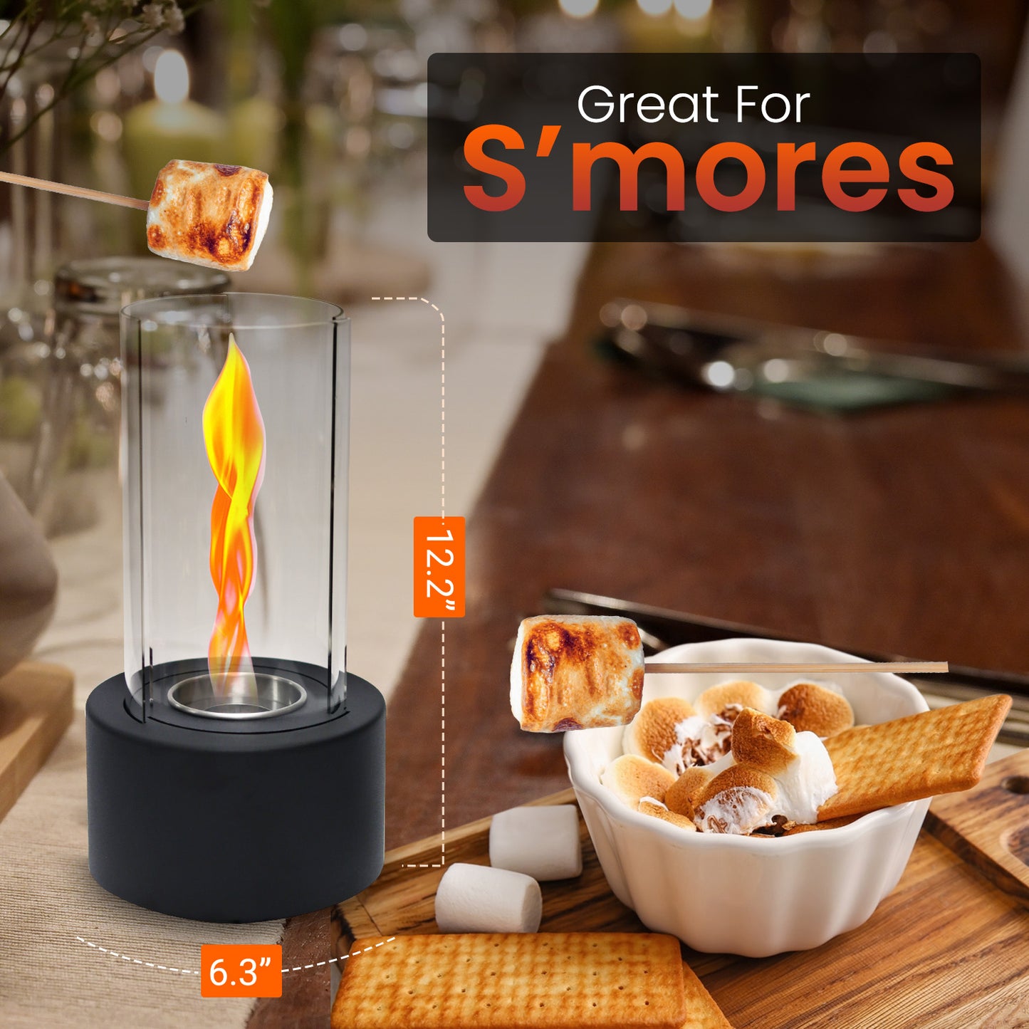 Tornado Mini Table Fire Pit
