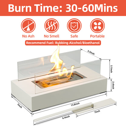 KORNIFUL Tabletop Fireplace Tabletop fire pit