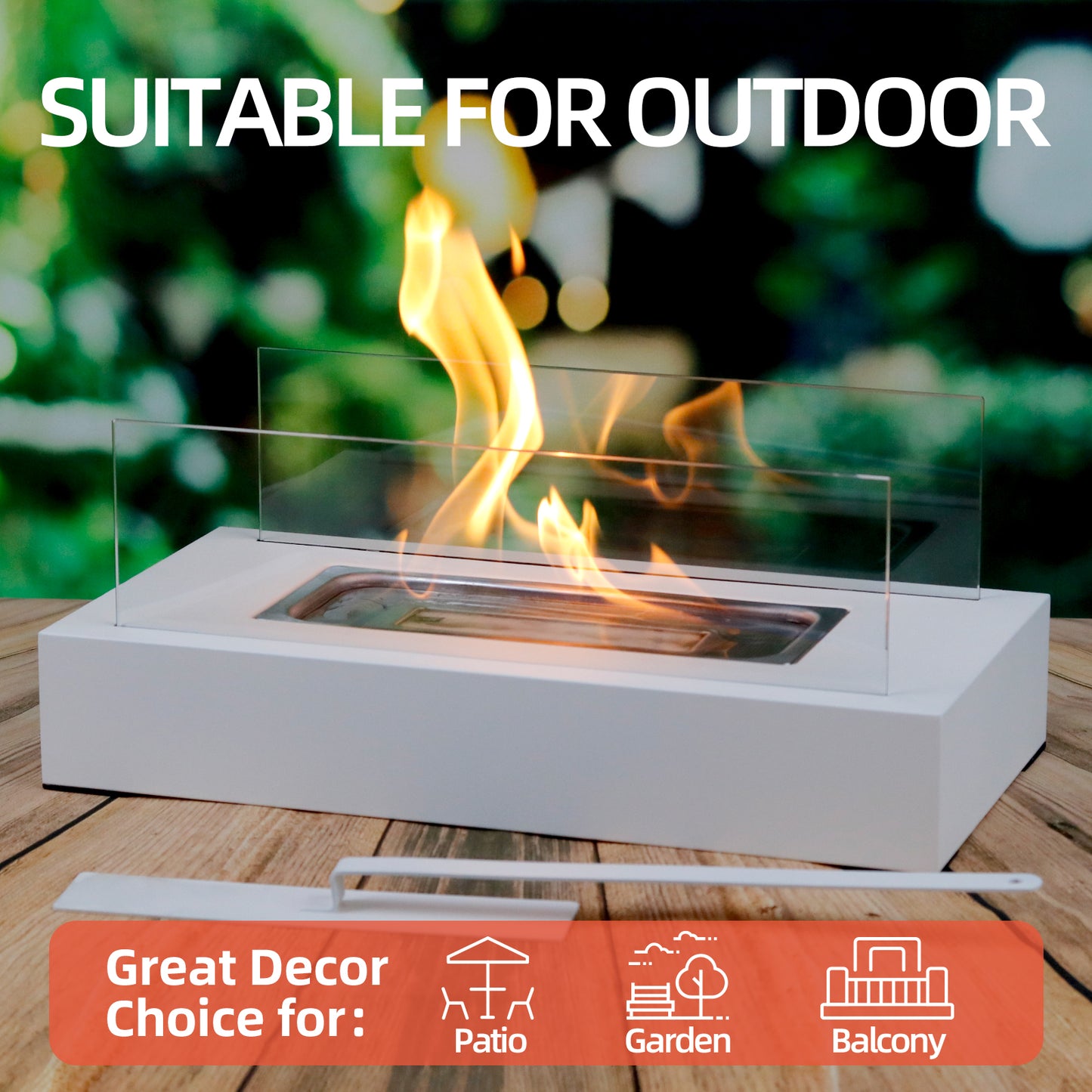 KORNIFUL Tabletop Fireplace Tabletop fire pit