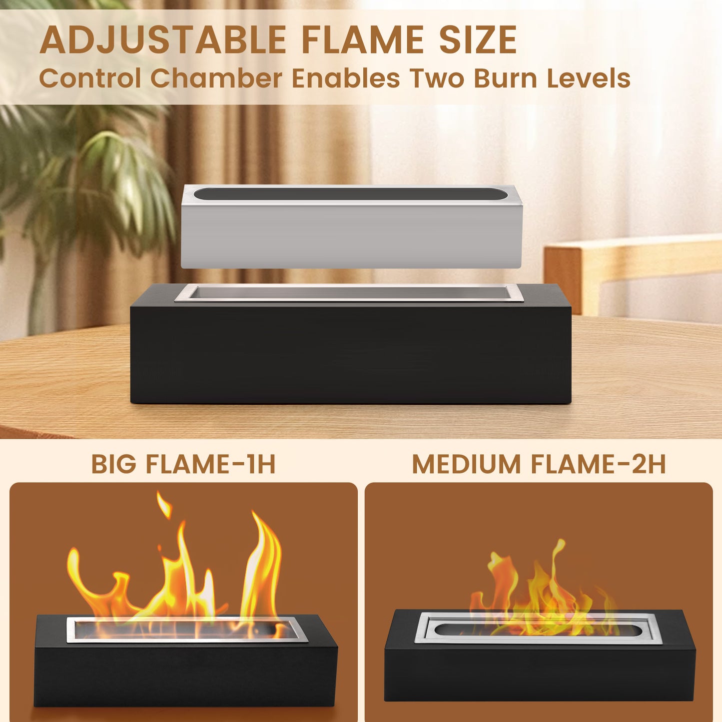 KORNIFUL Tabletop Fire Pit - S’mores Maker Kit
